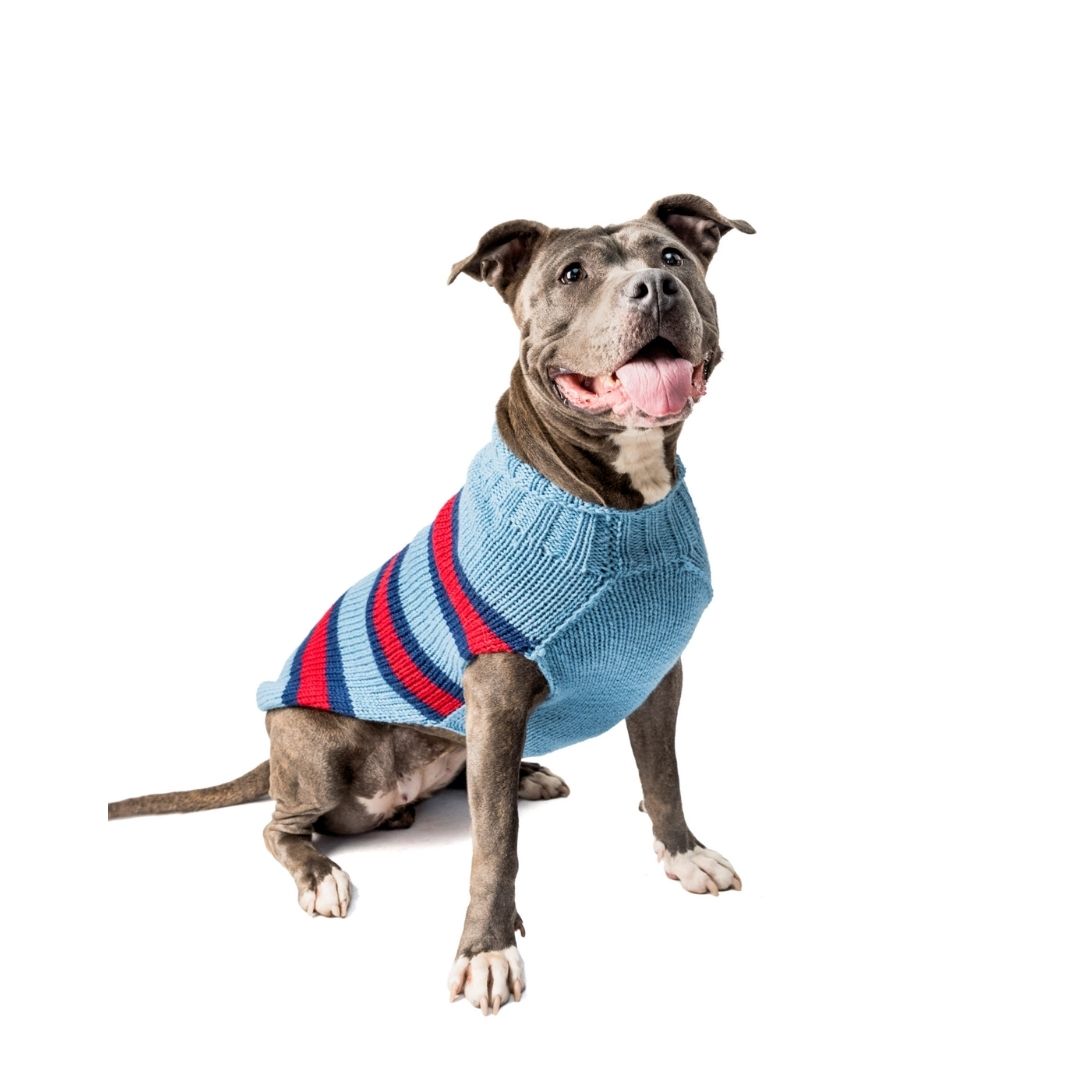 Chilly Dog - Dog Sweater Alpaca Sky Rugby