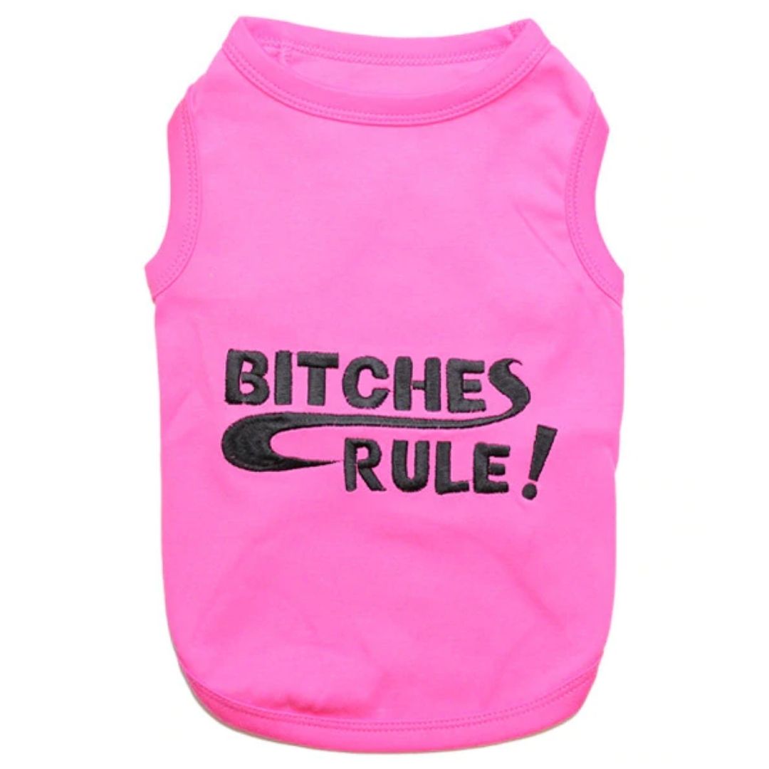 Parisian Pet - Bitches Rule Dog Tank