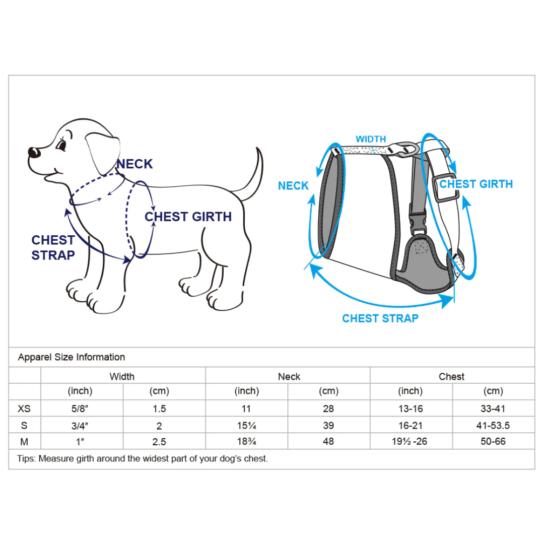 Blueberry Pet - Mermaid Scales | Enchanting Sea Dog Harness Vest