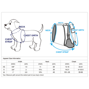 Blueberry Pet - Mermaid Scales | Enchanting Sea Dog Harness Vest