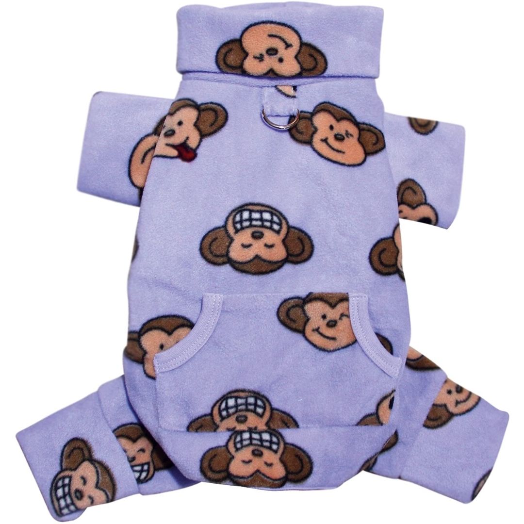 Klippo Pet - Silly Monkey Fleece Dog Bodysuit