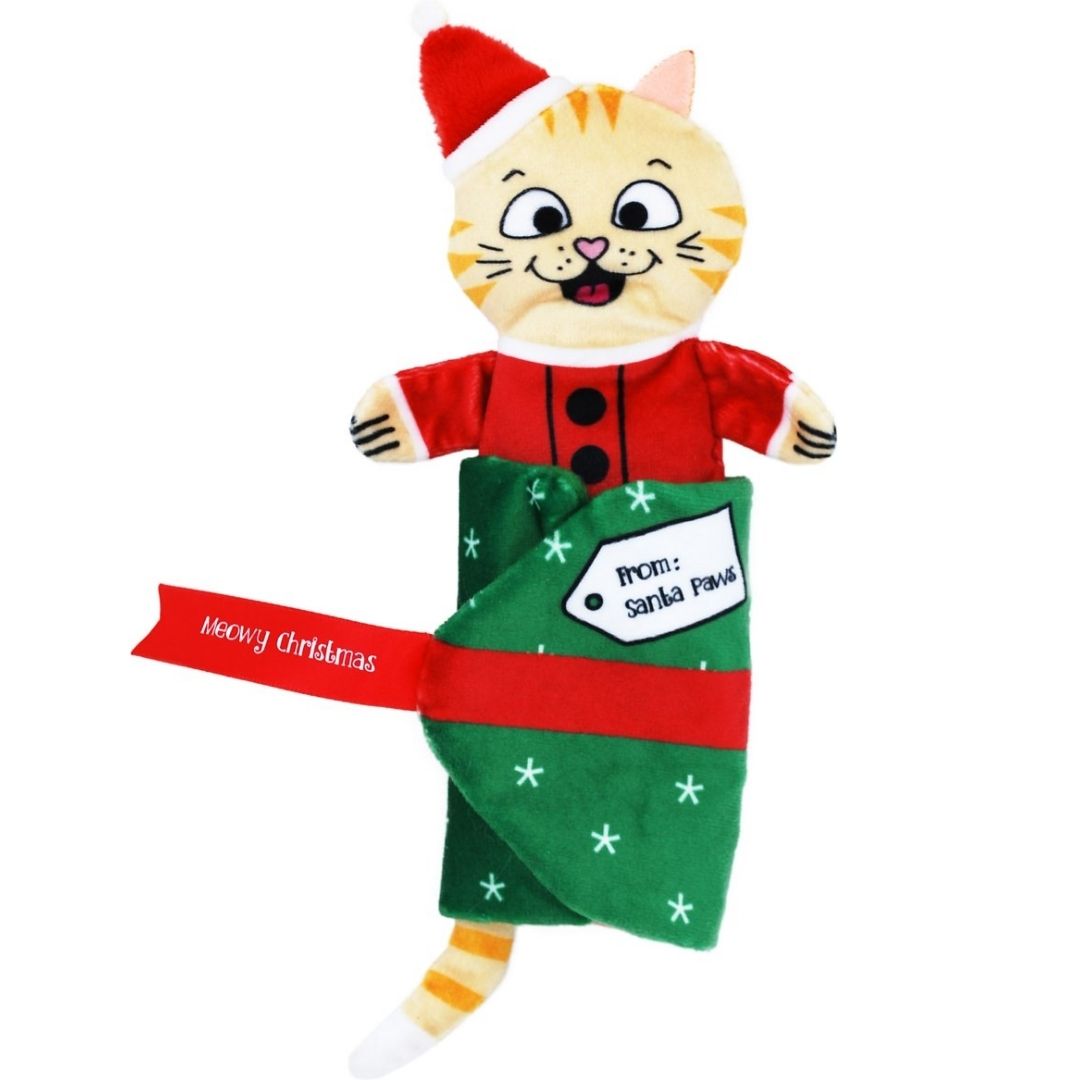 KONG - Holiday Pull-A-Partz Present Cat Toy