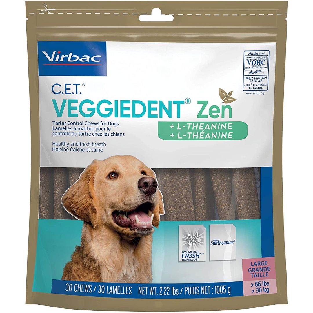 Virbac - CET Veggiedent Zen Dog Chews - Southern Agriculture 