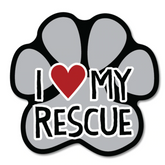 Funatic - I Love My Rescue Sticker