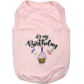 Parisian Pet - It's My Birthday Pink Cupcake Dog T-Shirt - Southern Agriculture 