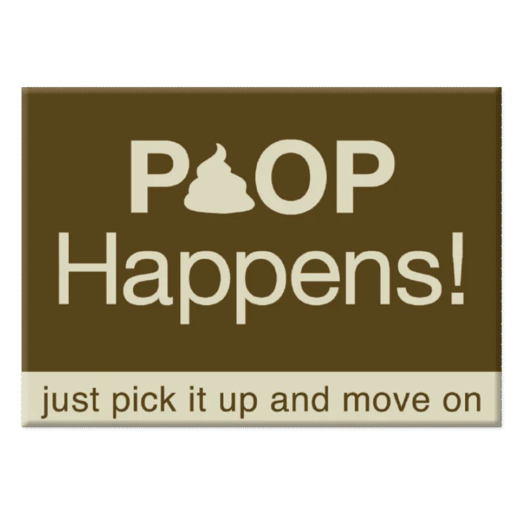 Dog Speak - Magnet Poop Happens