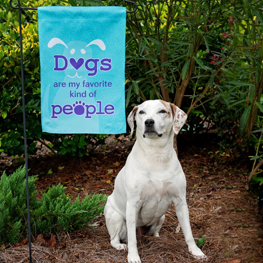 Dog Speak - Garden Flag Dogs are my Favorite People