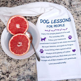 Dog Speak - Tea Towel Dog Lessons