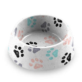 TarHong - Retro Paw Print Bowl