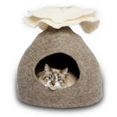 Dharma Dog Karma Cat - Natural Bouquet Wool Pet Cave