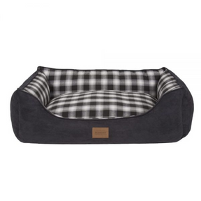 Carolina Pet Company - Pendleton Pet Charcoal Ombre Plaid Kuddler Dog Bed