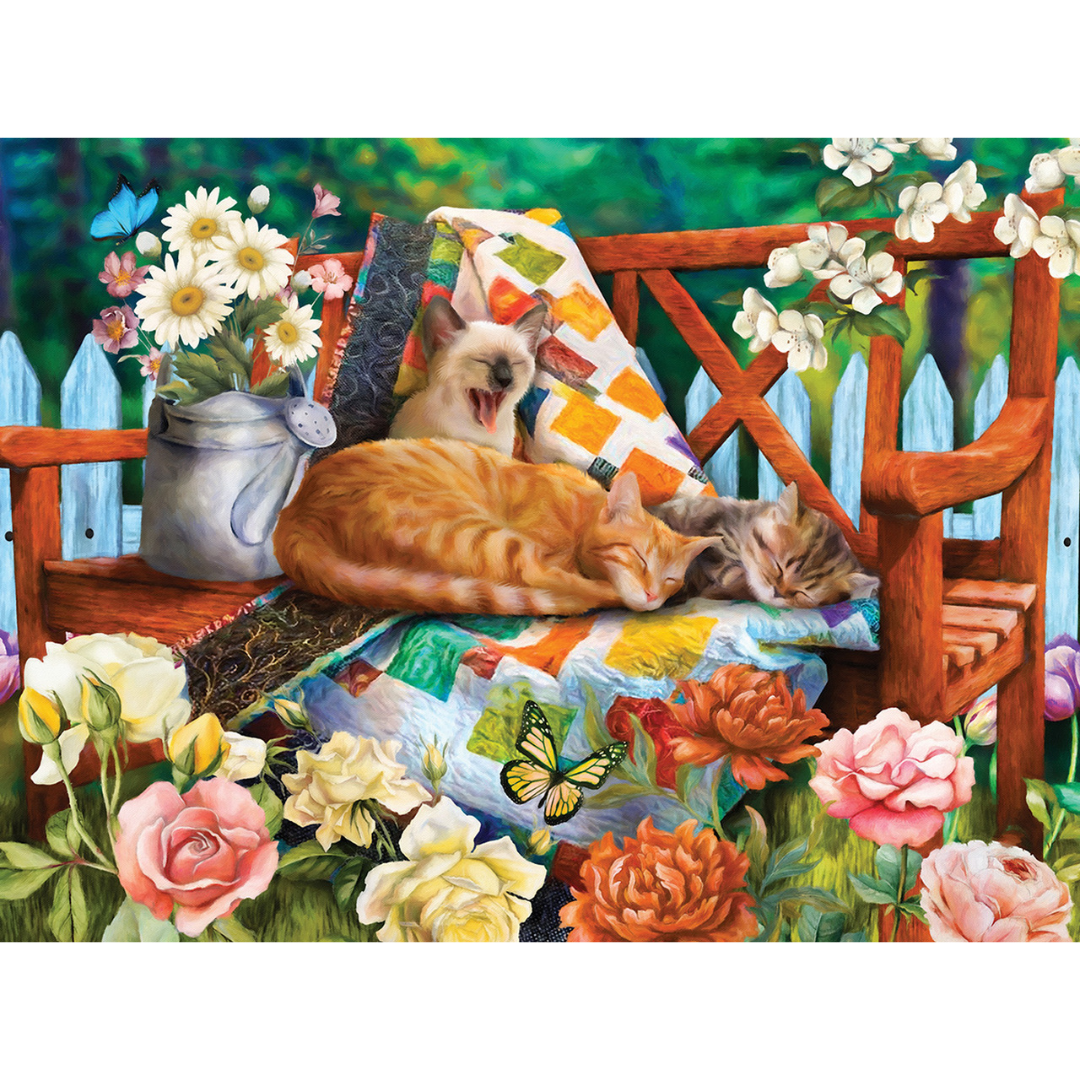 Sunsout - Garden Cats Puzzle