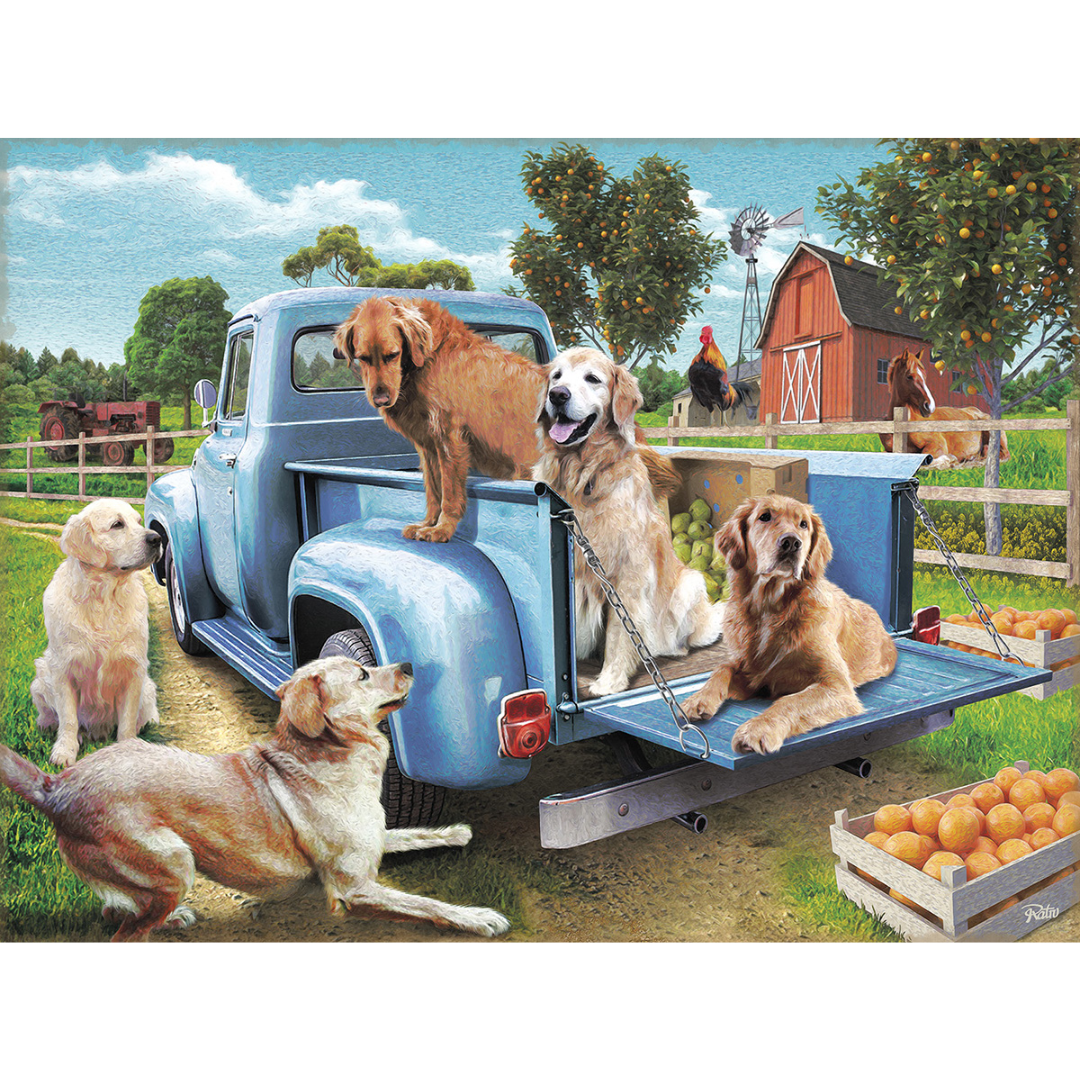 Sunsout - Golden Summer Puzzle