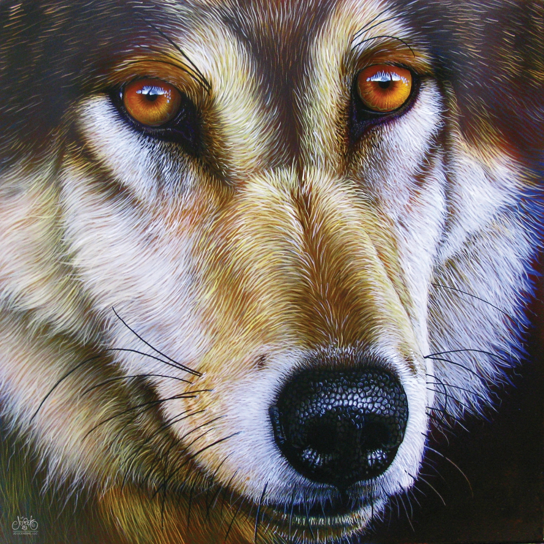 Sunsout - Wolf Face Puzzle