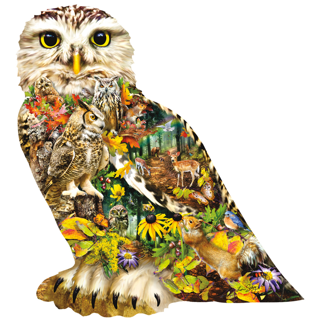 Sunsout - Forest Messenger Puzzle