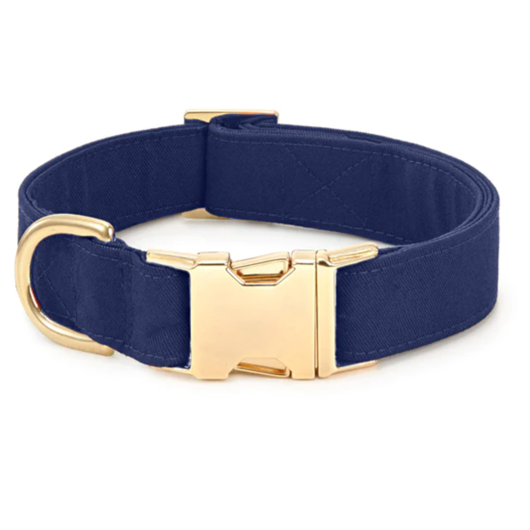 The Foggy Dog - Dog Collar Ocean (Navy Blue) - Southern Agriculture 