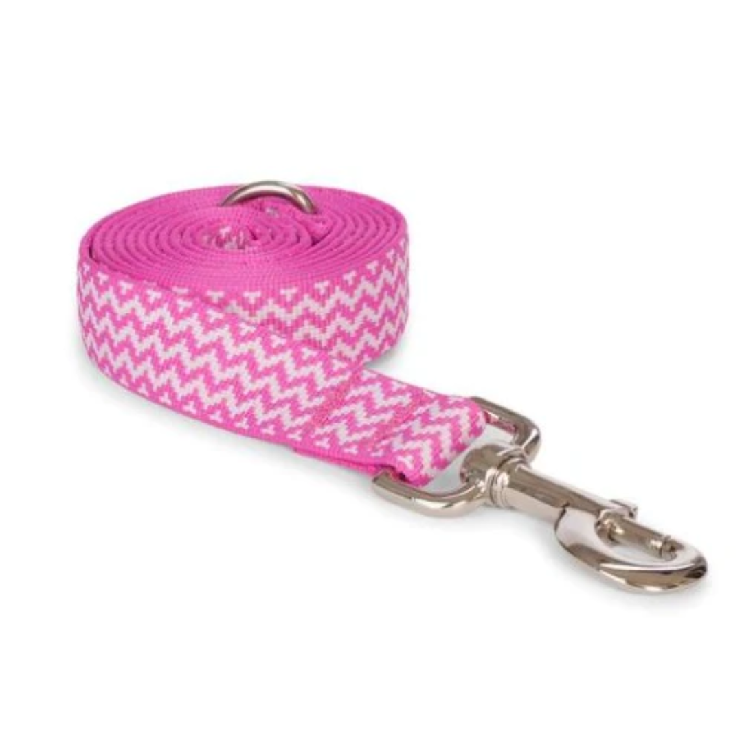 fabdog - Pink Chevron Lead