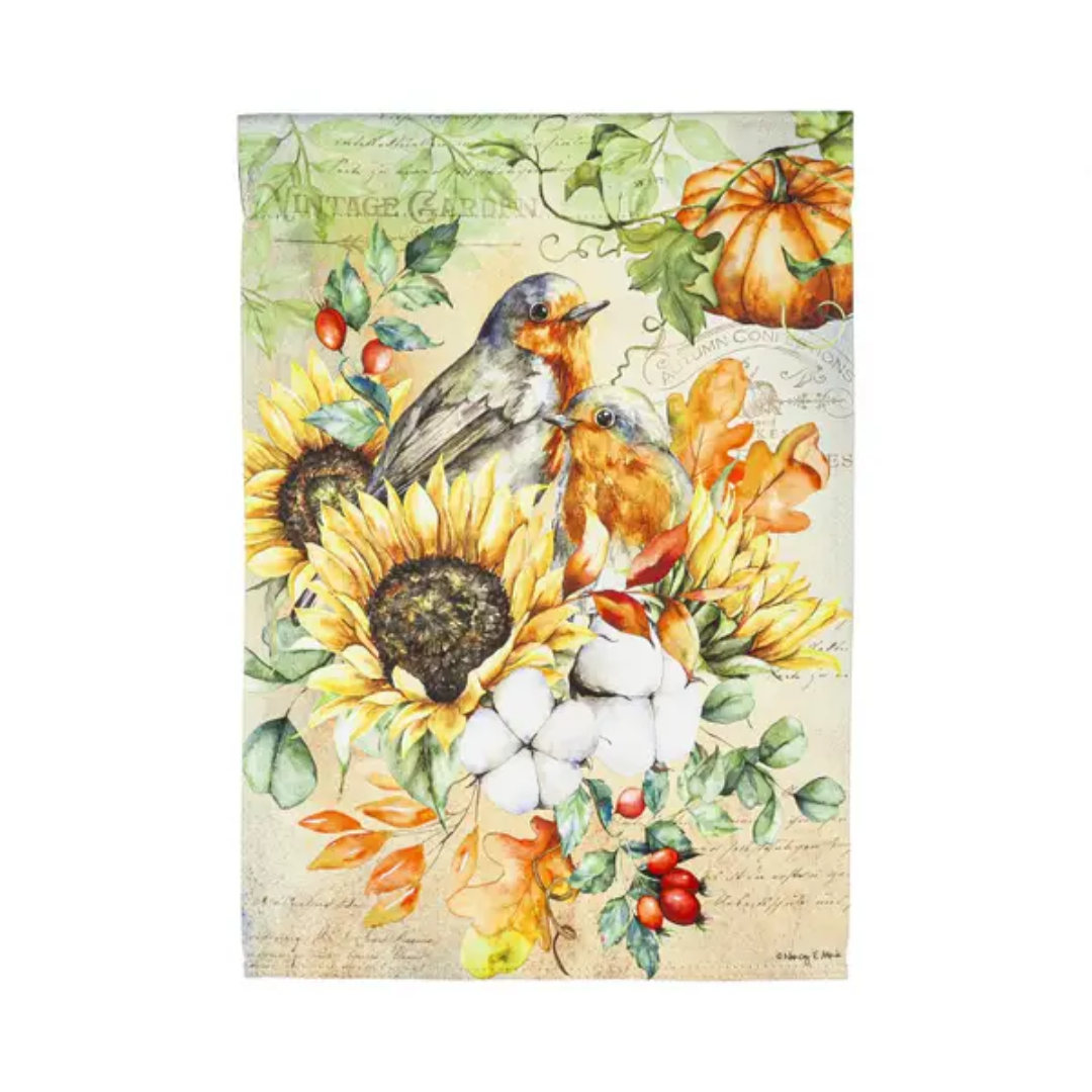 Evergreen Enterprises - Autumn Gold Garden Flag - Southern Agriculture 