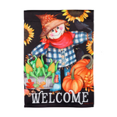 Evergreen Enterprises - Harvest Scarecrow Garden Flag