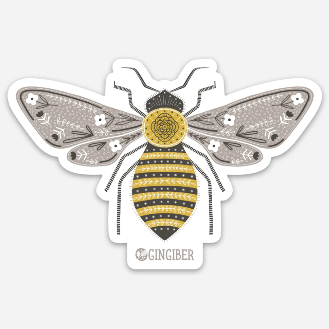 Gingiber - Bumble Bee Sticker
