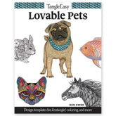 Wellspring- TangleEasy Lovable Pets Coloring Book