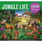 Peter Pauper Press - Jungle Life 1000 Piece Jigsaw Puzzle