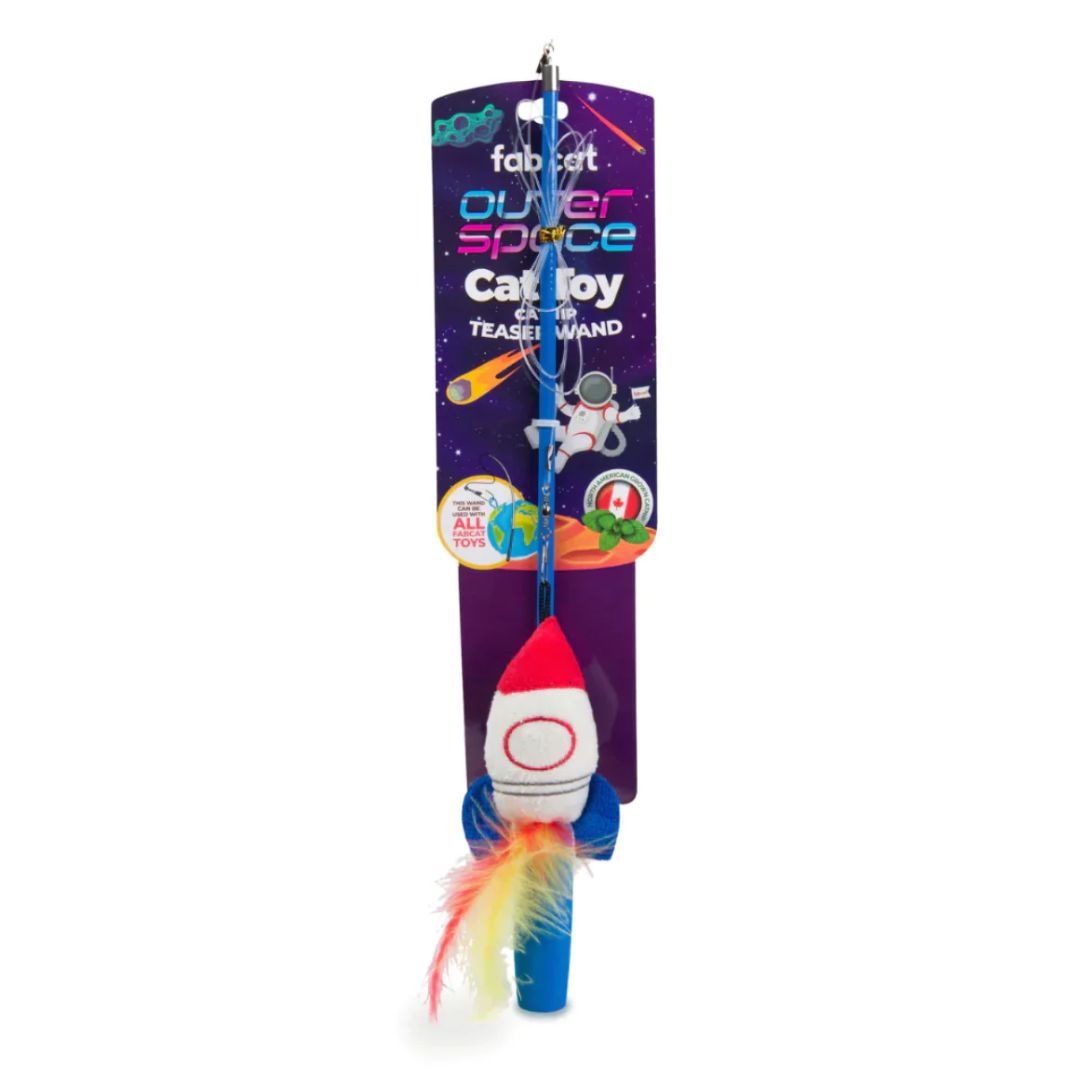 fabdog - "Outer Space" Cat Teaser Toy