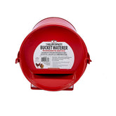 Miller Manufacturing - Painted Galvanized Bucket Waterer for Poultry