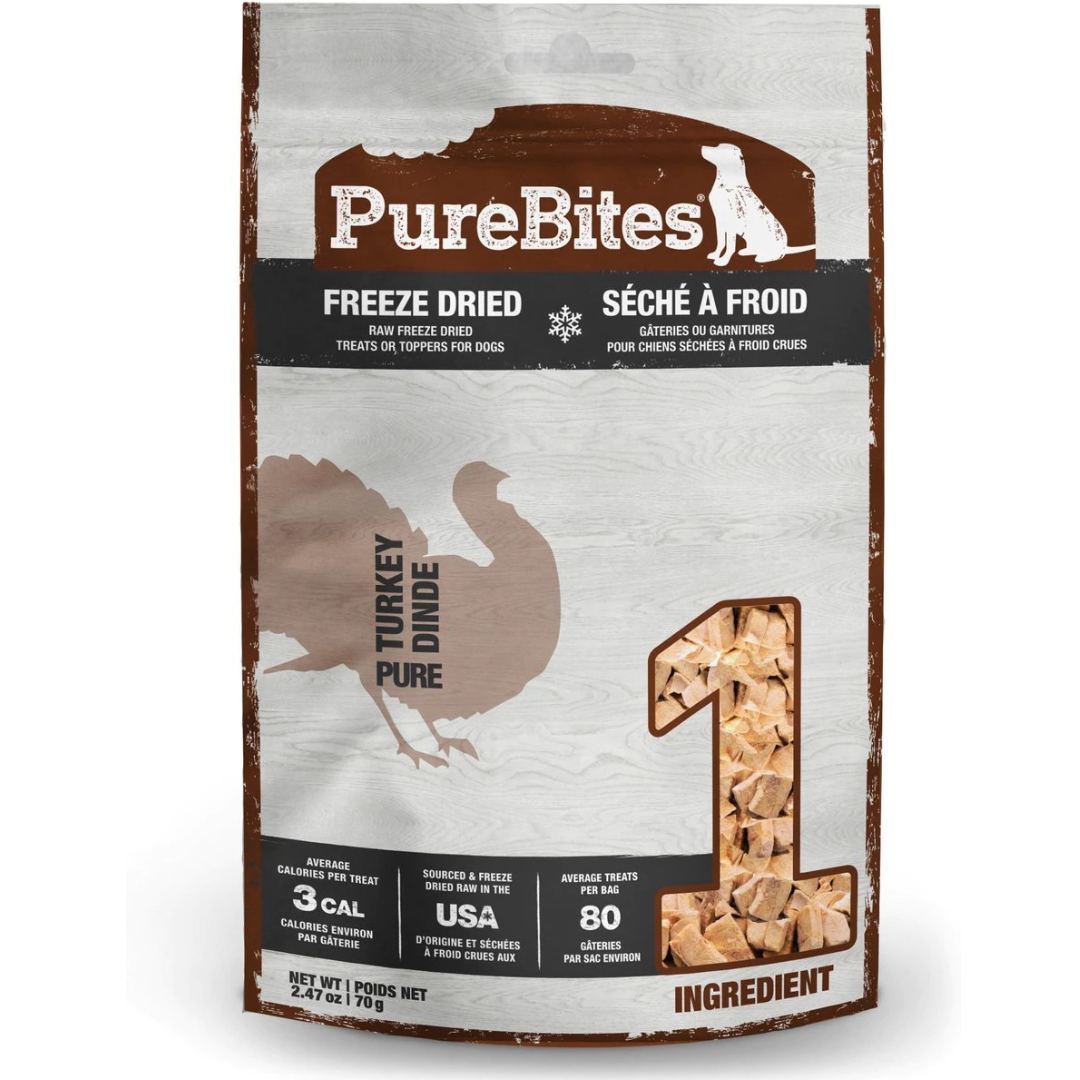 Central Pet - PureBites Turkey Breast Freeze-Dried Raw Dog Treats - Southern Agriculture 