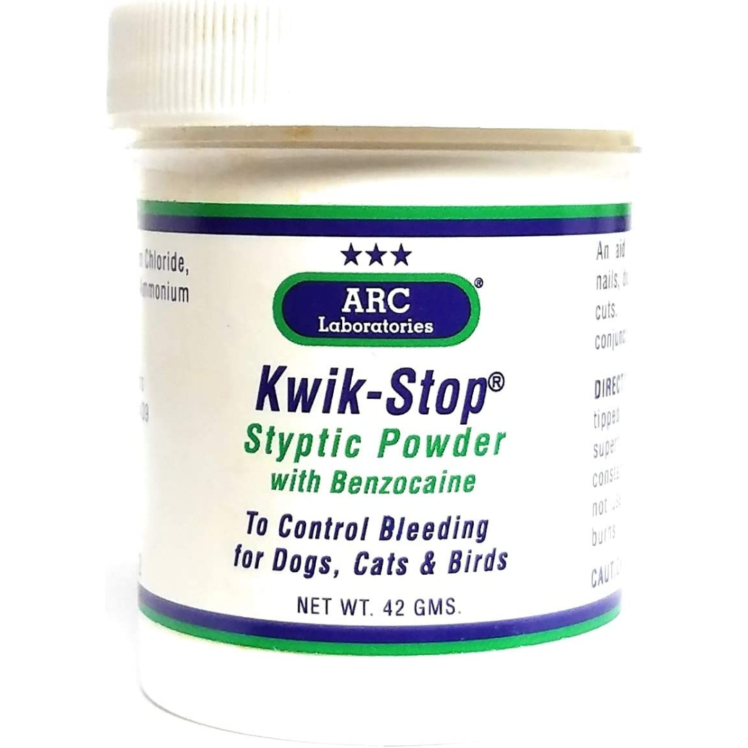 Arc Labs - Kwik-Stop Styptic Powder for Dogs, Cats and Birds