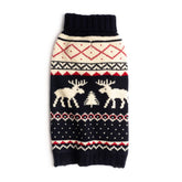 fabdog - Navy Fairisle Dog Sweater