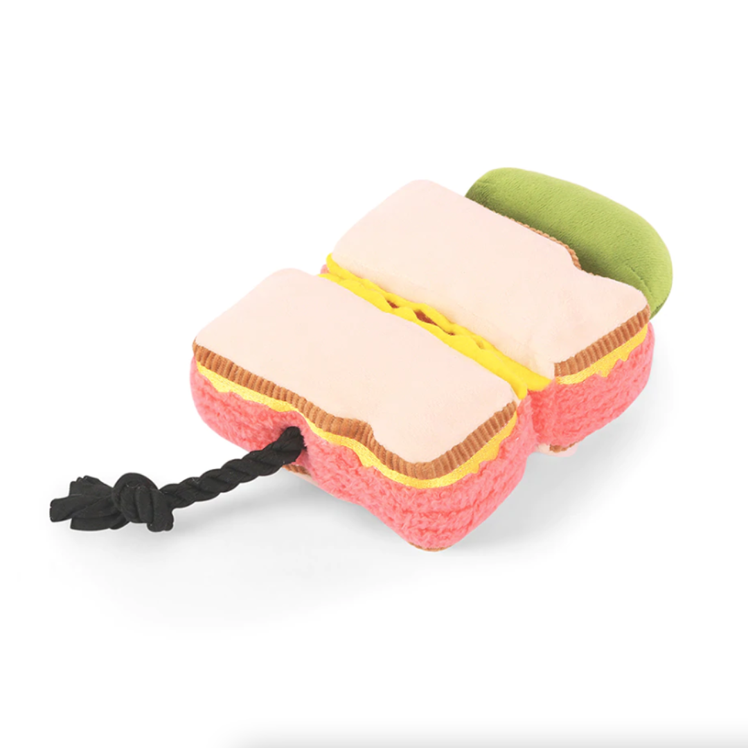 P.L.A.Y Pet Lifestyle And You - Smoke Meat Sandwich Dog Toy