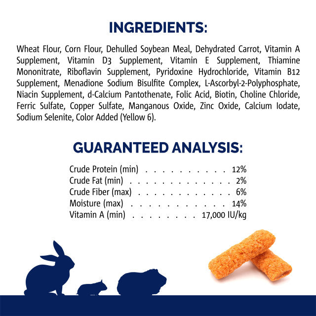Vitakraft - Carrot Slims for Rabbits