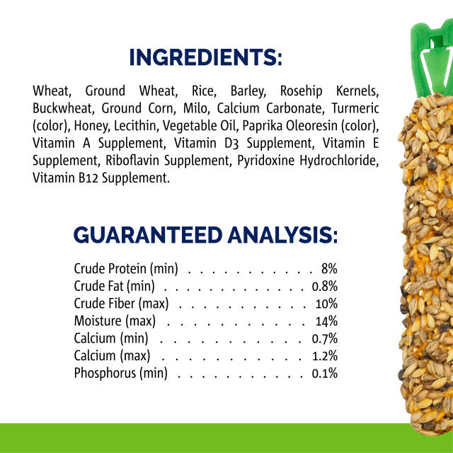 Vitakraft - Crunch Sticks With Added Calcium For Chinchillas
