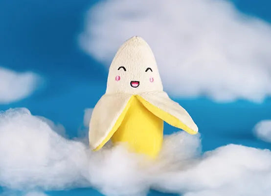 Litterbox.com - Krinkle Banana Cat Toy