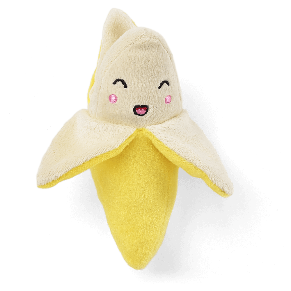 Litterbox.com - Krinkle Banana Cat Toy