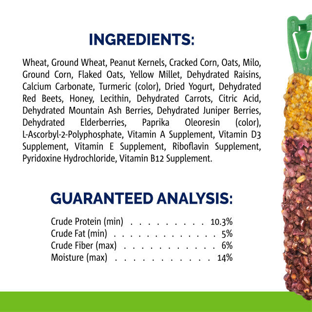 Vitakraft - Crunch Stick Berry with Yogurt for Guinea Pig