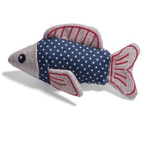 Litterbox.com - Plush Fish Cat Toy