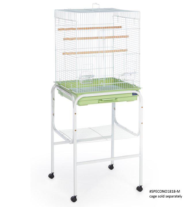 Prevue Hendryx - Stand For Bird Cages With Storage Shelf On Casters 19"L x19"W x27"H