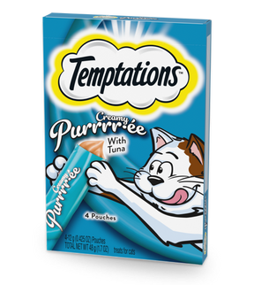 Temptations - Creamy Purrrr-ee With Tuna Cat Treats