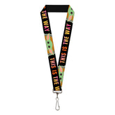 Buckle Down - Lanyard Star Wars The Child Chibi Pod Pose THIS IS THE WAY - Southern Agriculture 