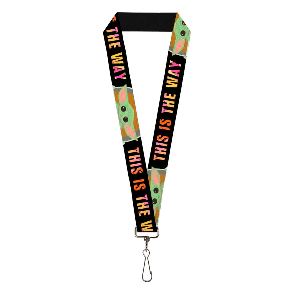 Buckle Down - Lanyard Star Wars The Child Chibi Pod Pose THIS IS THE WAY - Southern Agriculture 
