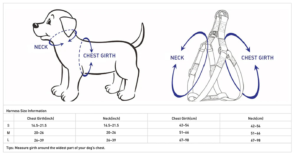 Blueberry Pet - Bahamas Vacation Dog Harness