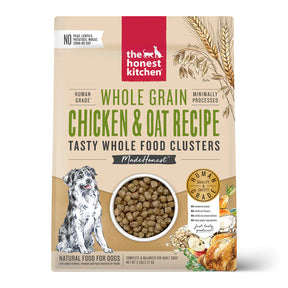 The Honest Kitchen - Clusters - Whole Grain Chicken & Oat Recipe Dog Dry Food - Southern Agriculture 
