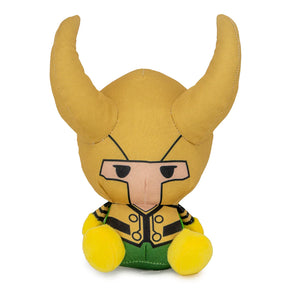Buckle Down - Dog Toy Squeaker Marvel Kawaii Loki Full Body Sitting Pose - Southern Agriculture 