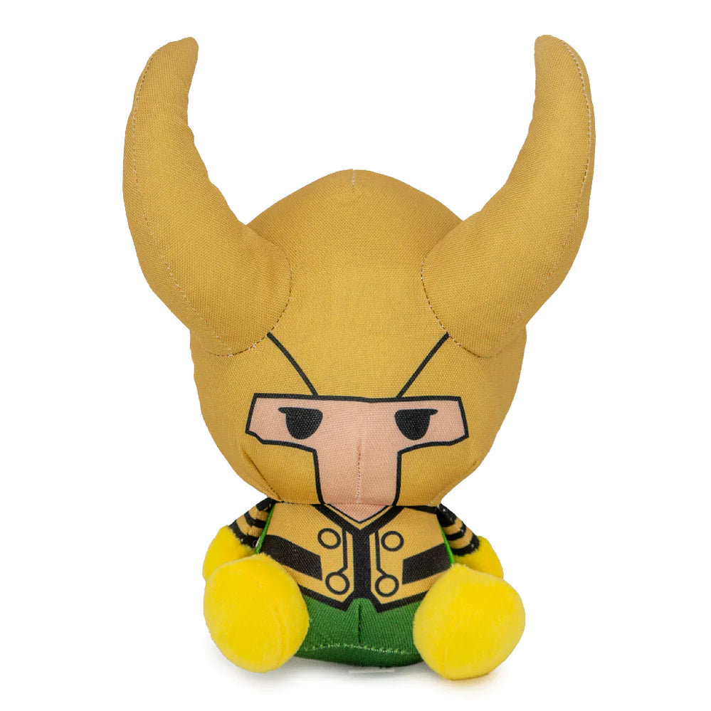 Buckle Down - Dog Toy Squeaker Marvel Kawaii Loki Full Body Sitting Pose - Southern Agriculture 