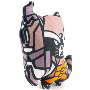 Buckle Down - Dog Toy Squeaker Plush Kawai Angry Pose "Rocket"